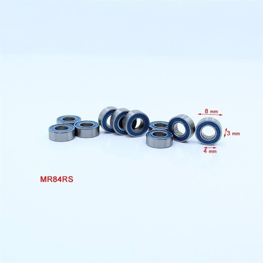 MR84RS L-840DD Color Bearing ABEC-3 4 * 8 * 3 mm Miniature MR84-2RS Ball Bearings RS MR84 2RS with Blue Sealed