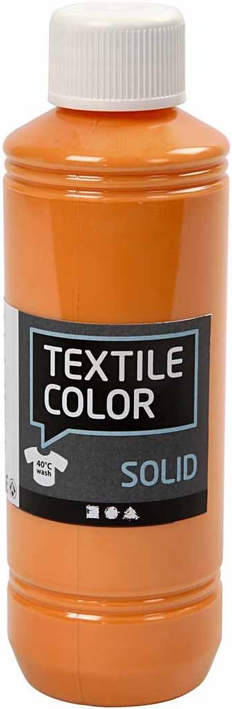 Creativ Full Coverage Fabric Paint, One Size, Orange