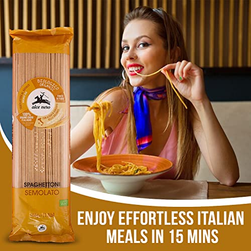 SPAGHETTI N. 3 DI SEMOLA BIO ALCE NERO 500G