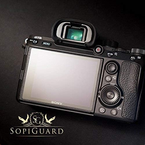 SopiGuard Ultra Clear 9H Tempered Glass Screen Protector Edge to Edge for Sony A7RIII / A7III