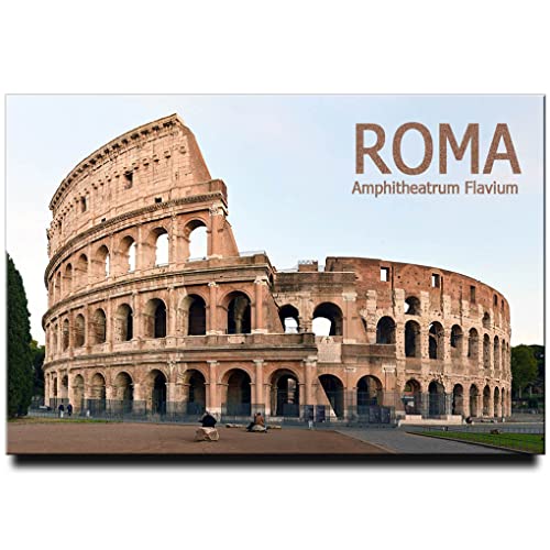 Generic Classic Travel Souvenir Colosseum Fridge Magnet Rome Italy 1 Count Size 2' x 3' (50mm x...