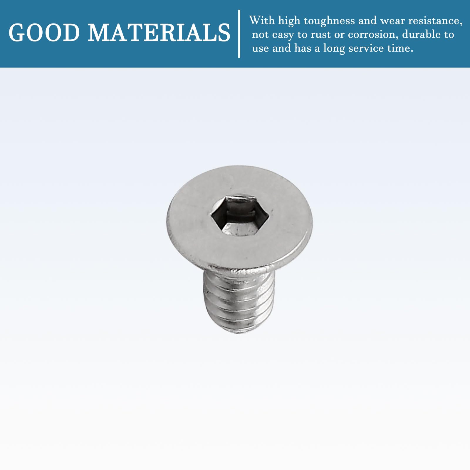 Aexit 5/16-18x1/2 fil COMPLET acier inox 304 vis tête Hex