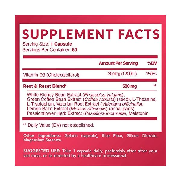 Havasu-Nutrition-Night-Time-Fat-Burner-Metabolism-Booster-Appetite-Suppressant-Sleep-Supplement-to-Support-Weight-Loss-60-Weight-Loss-Supplement-Pills-for-Men HAVASU NUTRITION Night Time Fat Burner Metabolism Booster | Appetite Suppressant & Supplement to Support Weight Loss | 60 Weight Loss Supplement Pills for Men