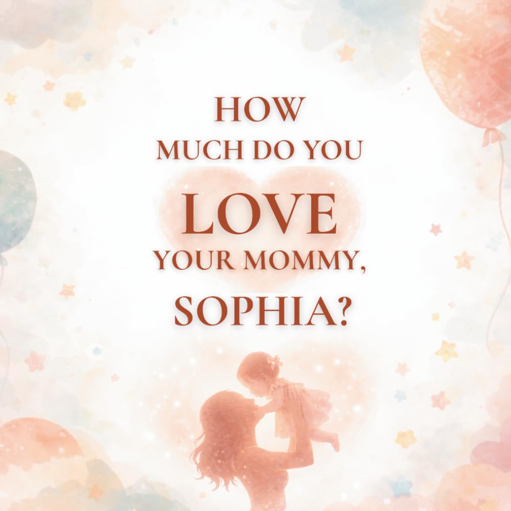 How Much Do You Love Your Mommy, Sophia?: A heartwarming children’s book about the love between a mother and her daughter
