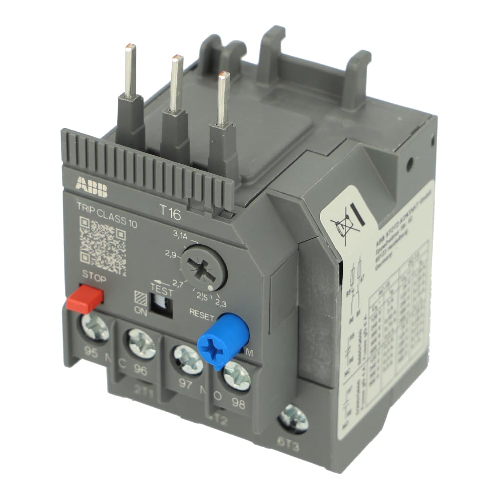 abb-entrelec T16 – 3.1 – RELE TERMICO T16 – 3. 1 2.30 – 3. 10 A