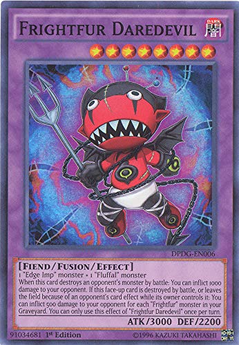 Yu-Gi-Oh! - Frightfur Daredevil - DPDG-EN006 - Super Rare - 1st Edition - Duelist Pack: Dimensional Guardians