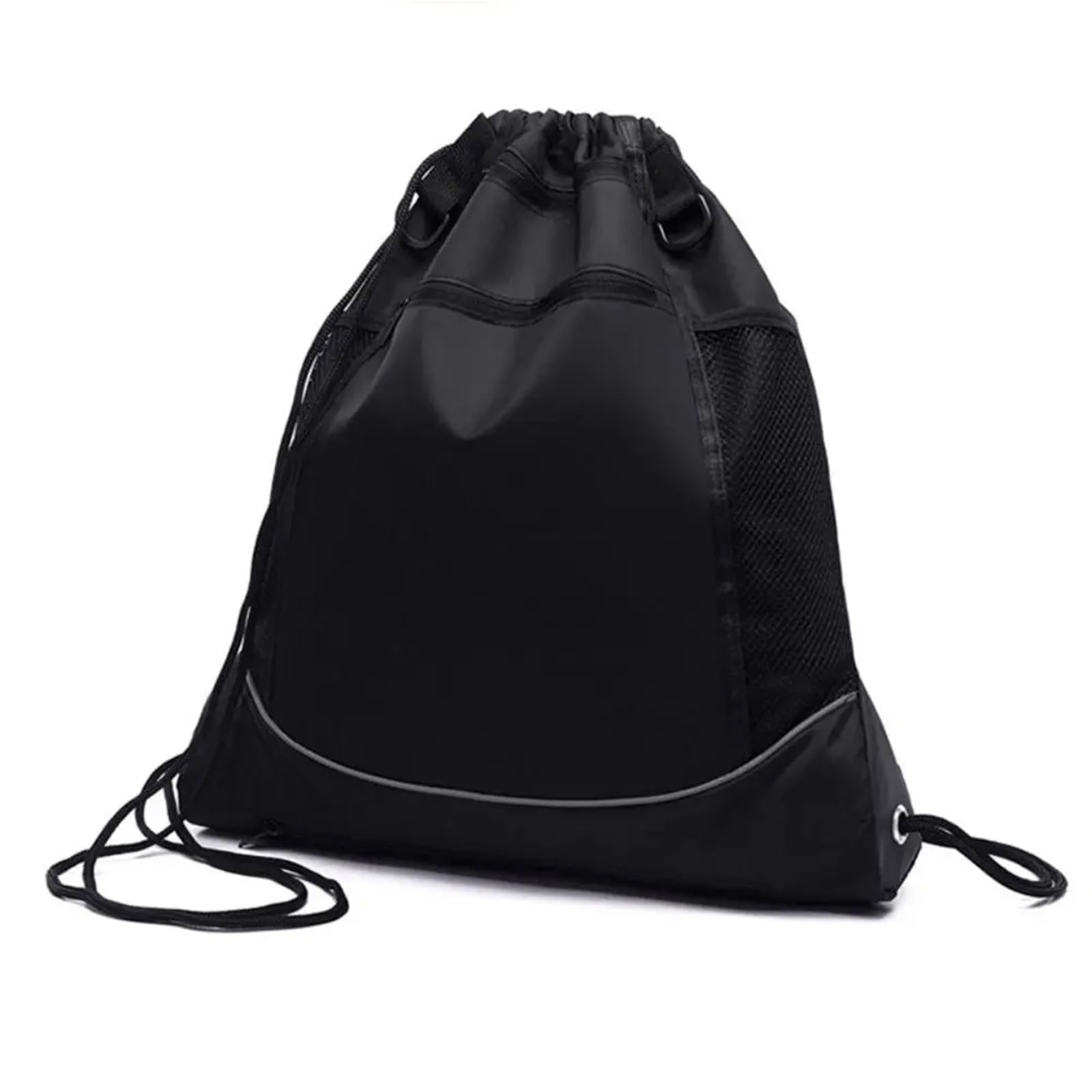 Basketball Tasche Tragbare Outdoor-Sport Basketball Fußball Volleyball Lagerung Rucksack Tasche Kordelzug Sport Ball Mesh Beutel