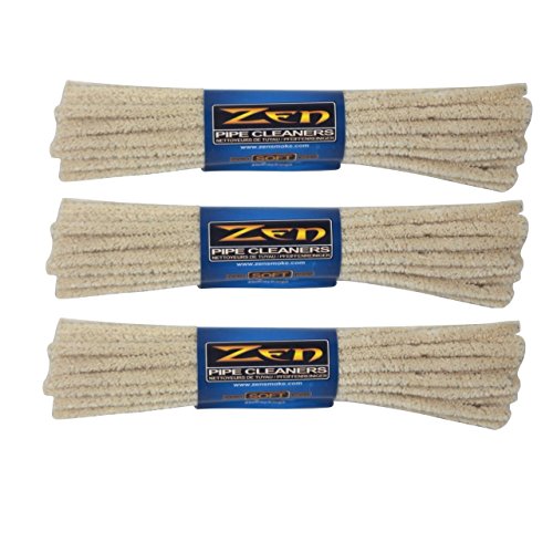 Zen 3 Bundles Pipe Cleaners, Soft, 132 Count 4-Pack
