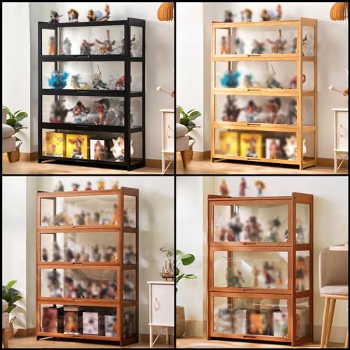 Vitrine avec étagères de rangement : protégez vos objets de collection - 8