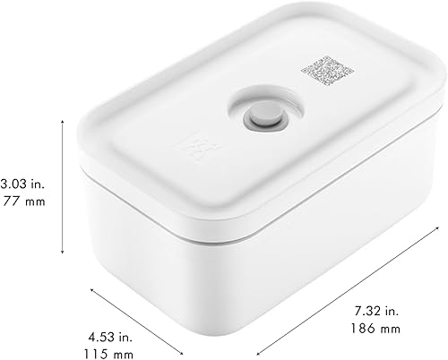 Miniatura 6 de ZWILLING Fresh & Save - Lonchera mediana, recipiente hermético para almacenamiento de alimentos, contenedor de preparación de comidas, sin BPA,