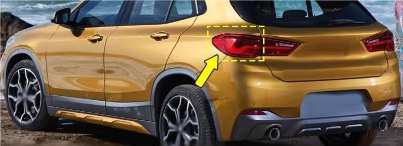 Gruppo Ottico Posteriore 63217420737 63217420738 Per BMW X2 F39 Fanale Posteriore Auto, Luce Stop, Lampada Segnalazione, Gruppo Fanale Posteriore Automatico Fanale Posteriore Per Auto(Right)