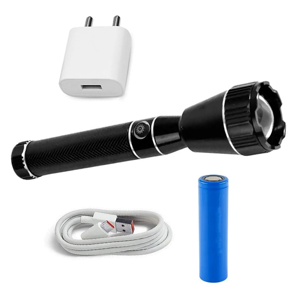 Long Range MZ M298 (ZOOMABLE LED Torch) Super Bright 150W