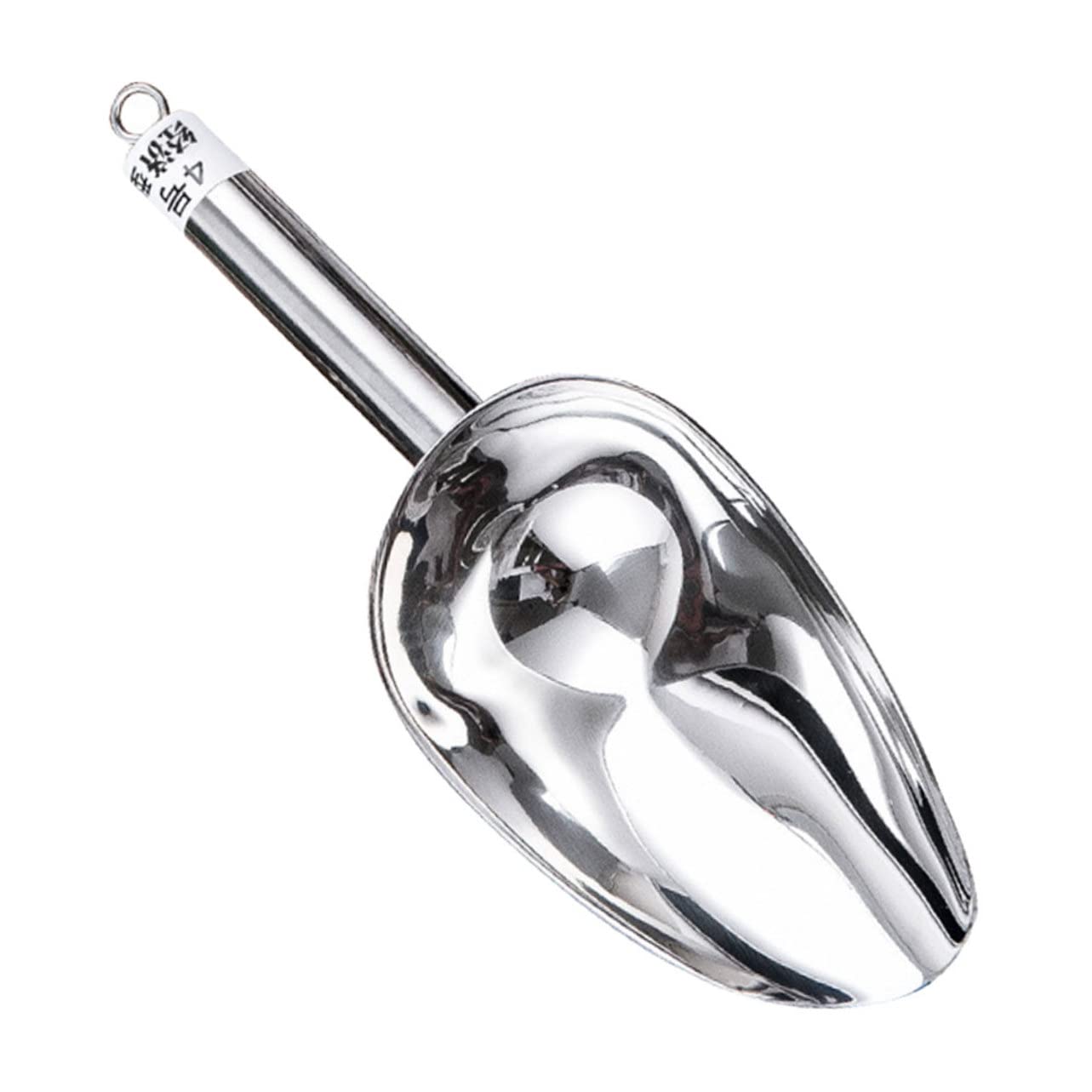 Portable Stainless Steel Ice Shovel Multi Purpose Kitchen Scoop for Ice Candy Nuts Flour Easy to Clean for Home Use and Food Prep