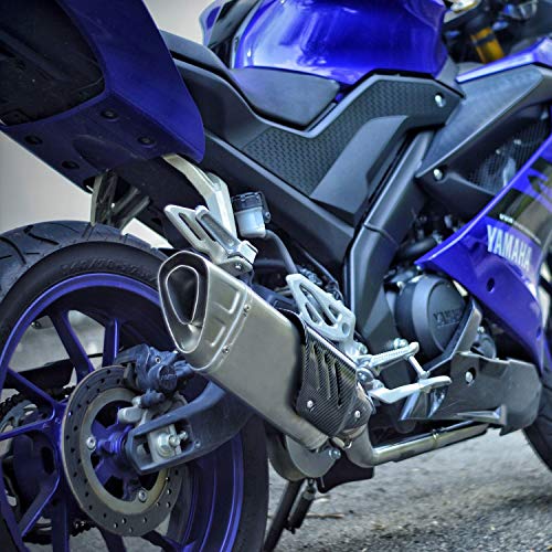 MGOD Motorcycle Muffler Exhaust Pipe, Suitable for Motorcycles with Diameters of 38-51mm, Soil Vehicles Street Car Scooters ATV Four-wheelers