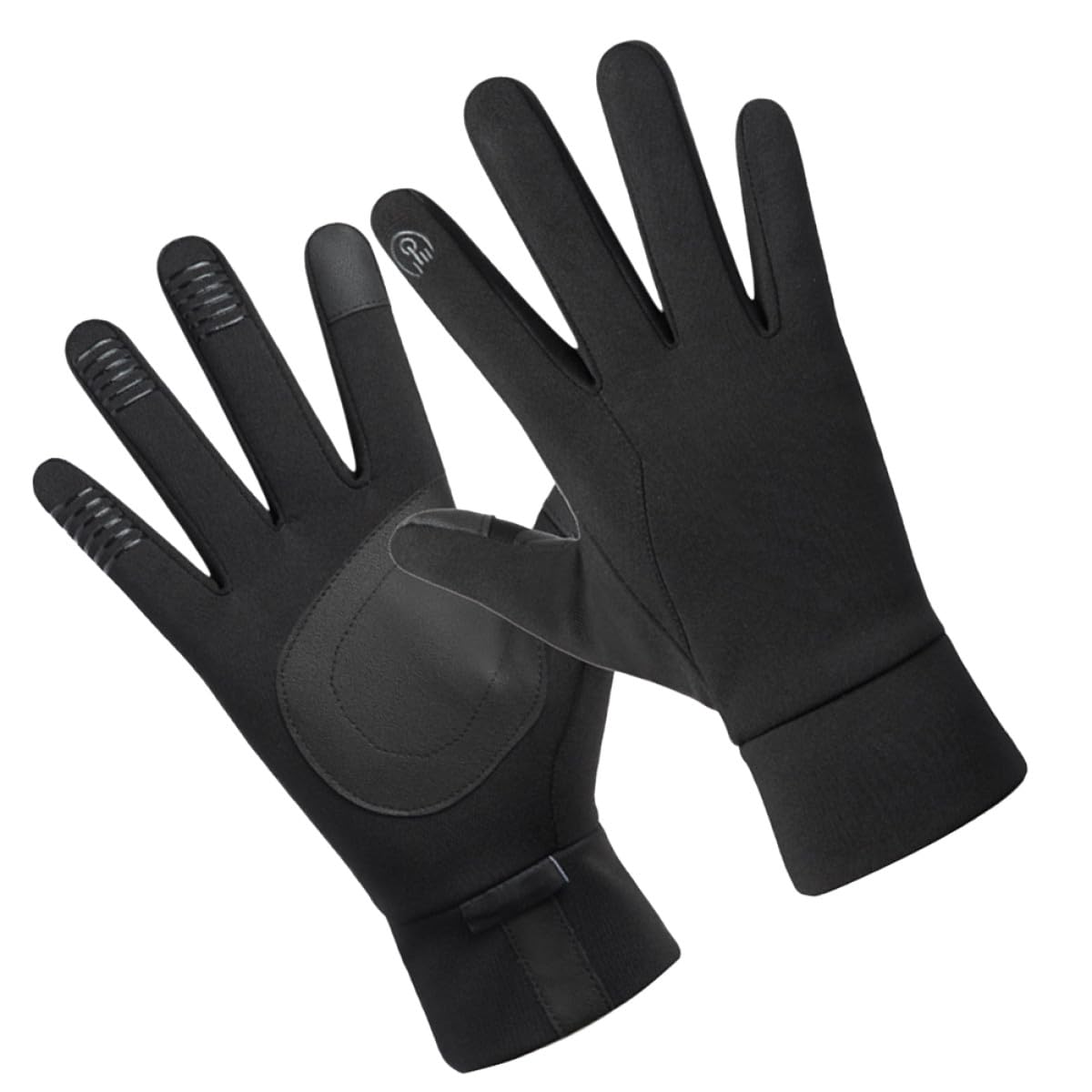 Yardwe 3 Paia Di Guanti Invernali Guanti Riscaldanti Caldi Da Esterno Impermeabili+ Guanto Nero Antiscivolo Con Tutte Le Dita Taglia Xl