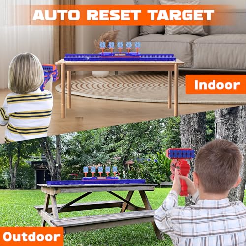 Nenrsl 0266 Digital Shooting Toy For Kids, Fun Shooting Games, 5 Target Electronic Scoring Auto Reset, Foam Dart Toy Gun, Toys For Boys 5-7 8 9 10 11 12+ thumb #5