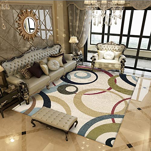 じゅうたん ラグ マット 幾何学模様 柔らかい シンプル 洗える カラー1 耐久性 80*160 防滑 防音 幾何学模様 北欧風 軽量 折り畳み可能 滑り止め付 ホットカーペット対応 四季通用 ふわふわ 長方形 掃除易い ラグ カーペット