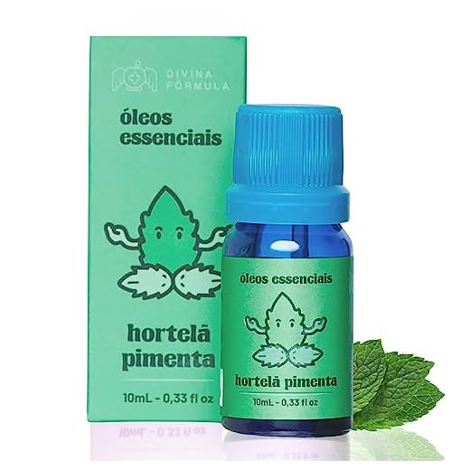 Óleo Essencial Menta Piperita 10mL Divina Fórmula