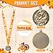 Loetere 24 Pcs Turkey Trot Award Medals 2'' Turkey Race Awards Trophy with Neck Ribbon Thanksgiving Winner Prizes Bulk Gifts for Team Prize Participation Competitions Achievement Party Favors