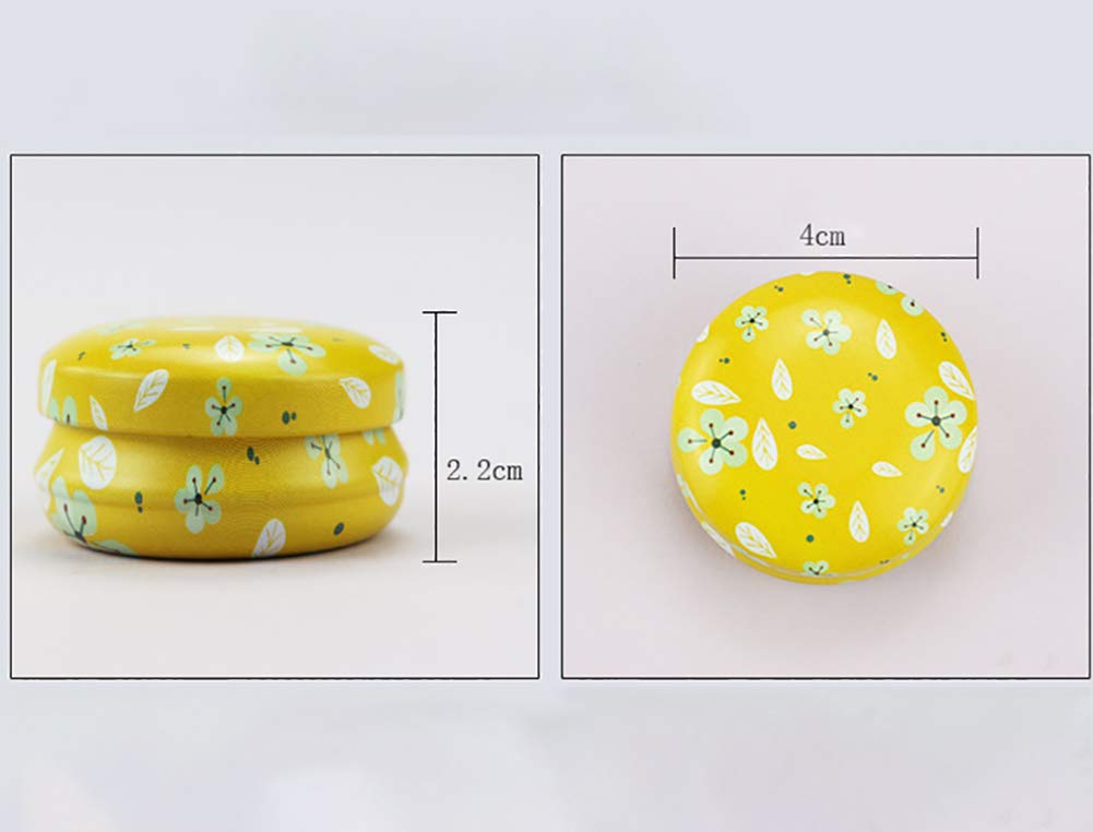 PRETYZOOM Metall Teedose - Retro Blechdose Mit Deckel 16x12cm Silber