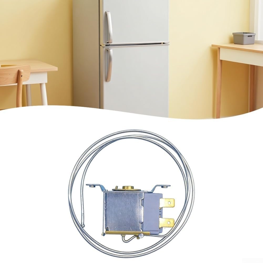 Termómetro de Refrigeración Analógico Perilla Mecánica WP44AL Regulador de Frío para Cámaras Frigoríficas 6x5x3cm
