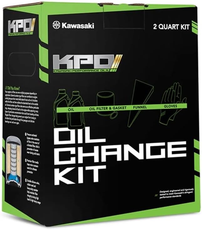 Kawasaki KPO Oil Change Kit Mule 4000 4010 Trans 99974-0156