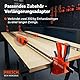 Presch Einhandzwingen 300mm & 600mm 4 Stk. - Zwingen Set mit 300kg Spannkraft für schnelles Fixieren - Robuste Schnellspannzwingen dank Carbonstahl & glasfaserverstärktem Gehäuse - Mit Spreizfunktion