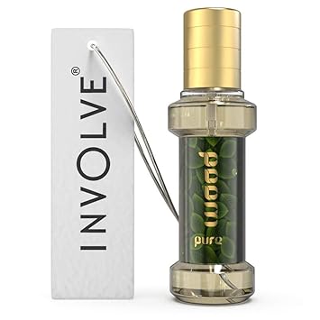 INVOLVE YOUR SENSES Rainforest Pure Wood Air Perfume for Car | Fine Fragrance Premium Spray Air Freshener - IRF11-30 ml | Car Accessories interior | car perfume and fresheners | Car perfume - image, photos
