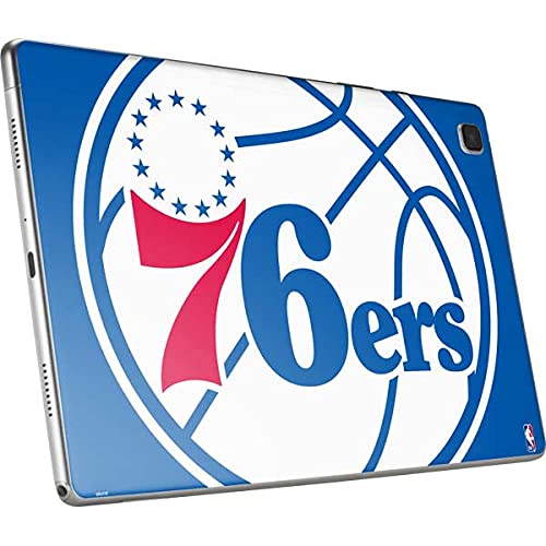 Skinit Tablet Decal Skin Compatible with Samsung Galaxy Tab A7 (2021) - Officially Licensed NBA Philadelphia 76ers Large Logo Design