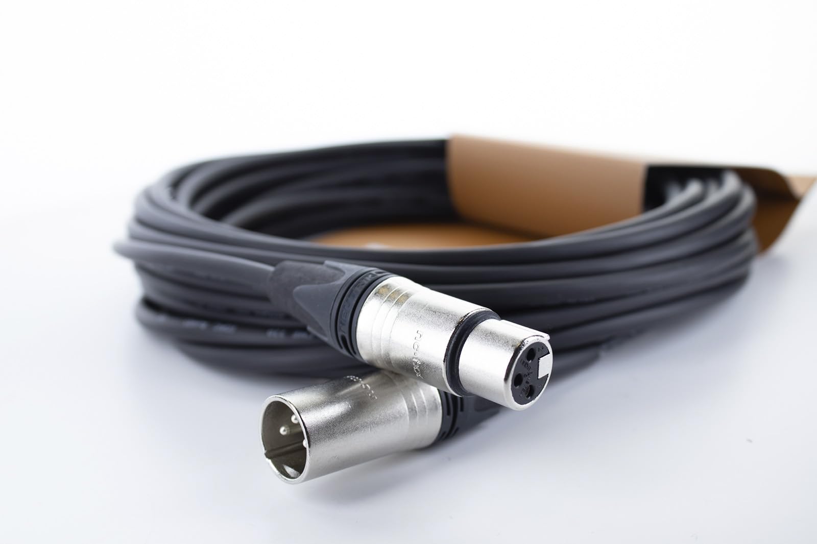 CORDIAL - CXM1FM - kabel mikrofonowy XLR 1 m, wtyczka NEUTRIK XLR NC3 XX f/m, Select