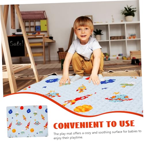 Tapis dérapant pour chaise haute et moments de jeu au sol - 6