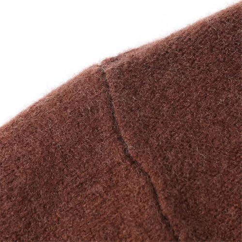 Men's Sweater O-Neck Long Sleeves Knitted Wool Retro Argyle Designed Pattern Pullover2