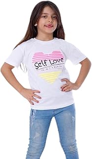 BEBO بناتي تيشيرت مطبوع 1/2 كم