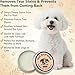 Tear Stain Remover Balm for Dogs & Cats with Pro Powder Brush – Natural Safe Gently Removes Eye Gunk & Stains – Great for White Dogs, Daily Eye Cleaning – Works Better with Pet Eye Wipes,1 oz
