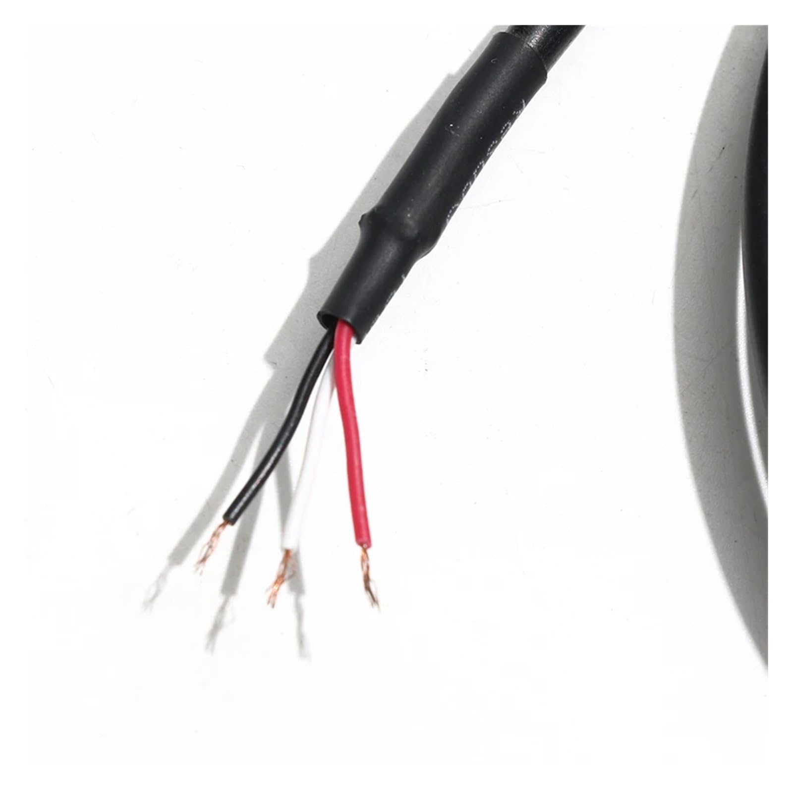 Sonda de temperatura acero inoxidable PT100/CU50-5x50 mm/6x50 mm, cable silicona 1-10 M, resistente al agua, -50~150 °C (1 unidad)