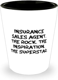 Nice Insurance sales agent Gifts, INSURANCE.., Insurance sales agent Shot Glass From Team Leader, Ceramic Cup For Coworkers, Inappropriate insurance sales agent behavior, Inappropriate insurance