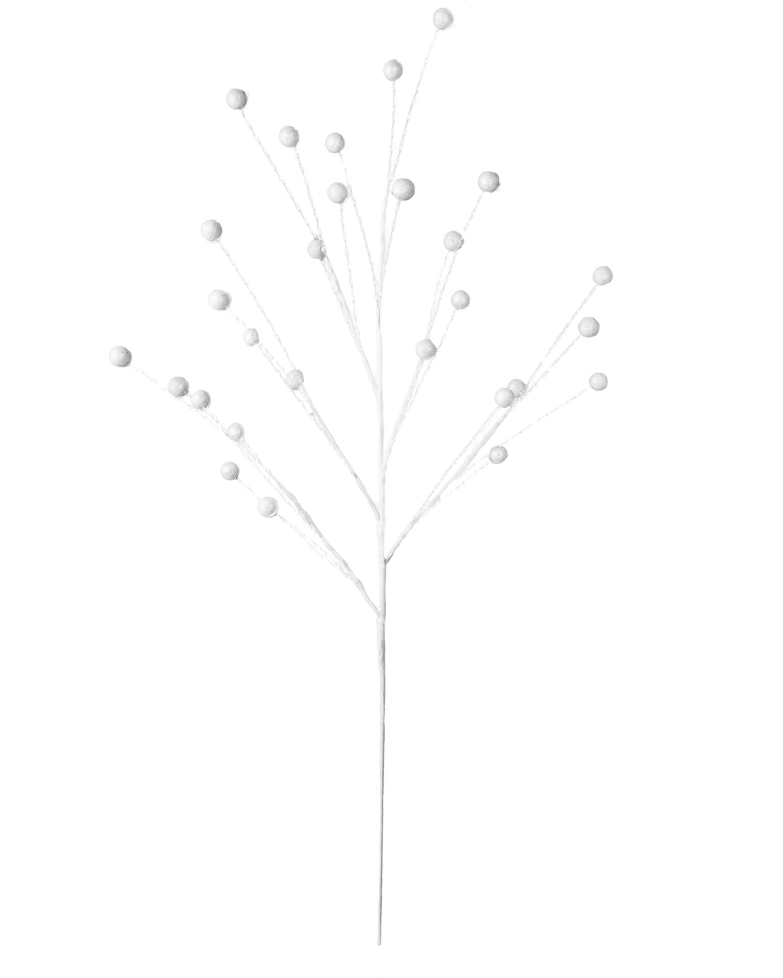 White Berry Christmas Tree Spray