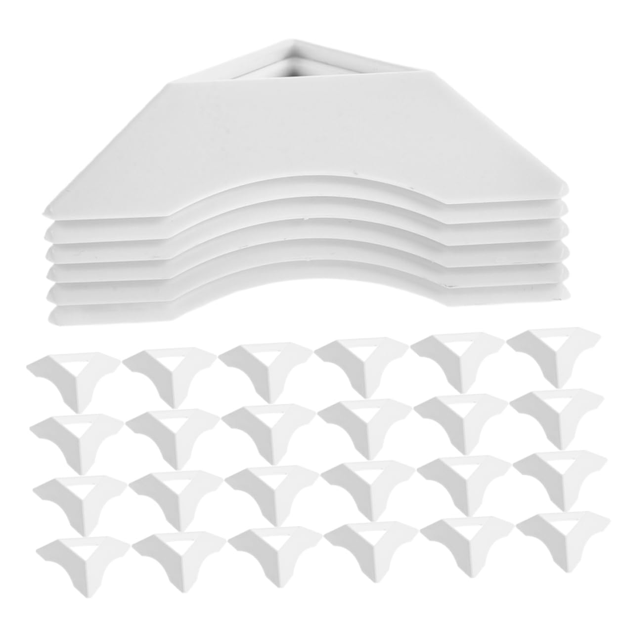 Cabilock 30Pcs Transparent Cube Display Stand Holder Base for Speed Cubes Stylish Organizer for Playroom Decor Stable Support and Convenient Storage