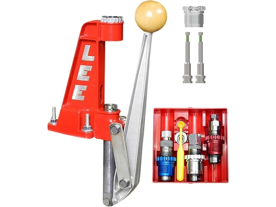 Lee Breech Lock Reloader Single Stage Reloading Press Kit 38 Special, 357 Magnum
