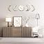 Specchio Decorativo Luna Con Sabbia Di Quarzo – Fatto A Mano, Appeso O Da Tavolo, Per Parete E Arredo - 2