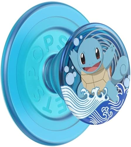 PopSockets Agarre para teléfono MagSafe con soporte, soporte magnético, parte superior intercambiable, sujeción segura para fundas MagSafe de