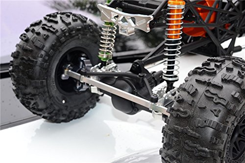 HPI Crawler King Aluminum Steering Rod Upgrade Part - 1 Piece Set, Gray Silver - View #3