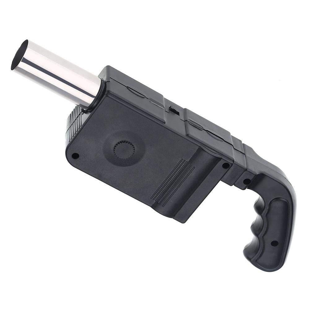 Nikou Ventilatore da barbecue, ventilatore tascabile elettrico portatile per barbecue da campeggio all'aperto