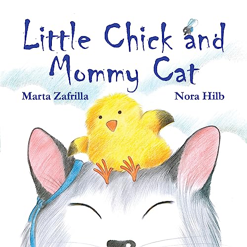 Image of Little Chick and Mommy Cat