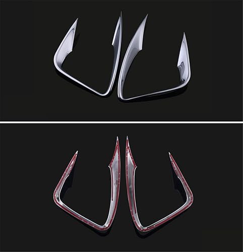 Miniatura 9 de HIGH FLYING Para Mazda CX-5 CX5 2013 2014 2015 2016 ABS cromo Accesorios de coche delantero y trasero niebla luz lámpara párpado decoración cubierta