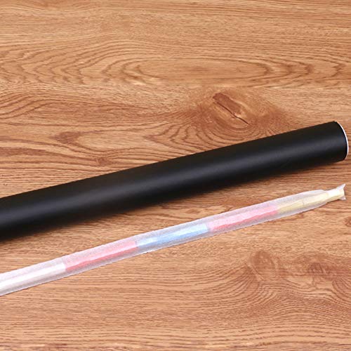 Fublousrr5 Blackboard Sticker, 45X200Cm Removable Chalkboard Blackboard Sticker Wall Decal Office School Supply Black #TOP6