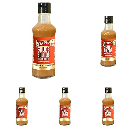 AYAM, Sauce Salade au Sésame grillé, Sucrée-Salée, crémeuse, Sauce japonaise,