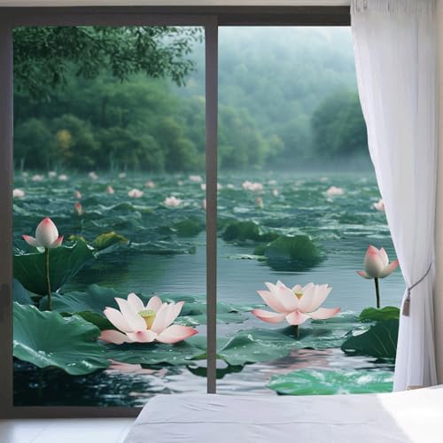 Película adhesiva decorativa para ventanas miniatura 6