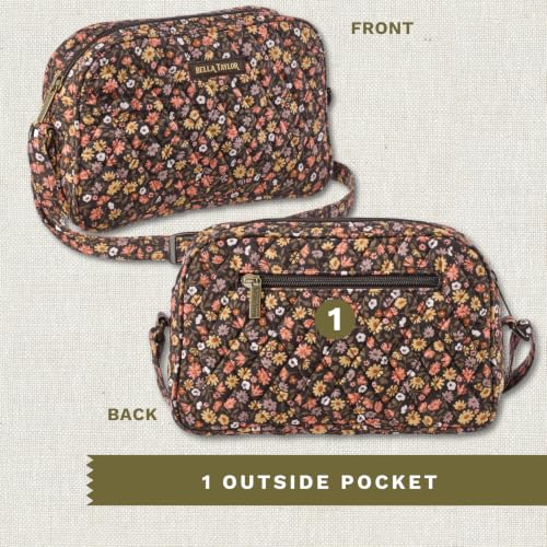Image of Bella Taylor Simple Crossbody, Quilted Handbag for Women