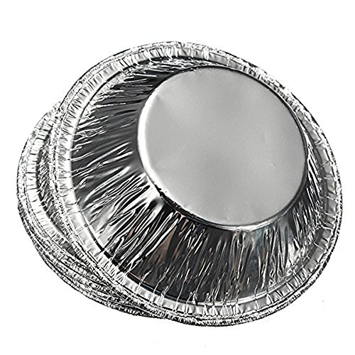Lasenersm RANGSHJX 250 Pcs Disposable Kitchen Baking Circular Egg Tart Tins Cake Cups Mould Makers Cake Cups Foil Tart Pie Pans thumb #2